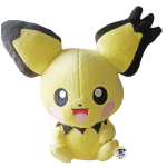 Authentic Pokemon plush Notched ear Pichu Banpresto 20cm 2009